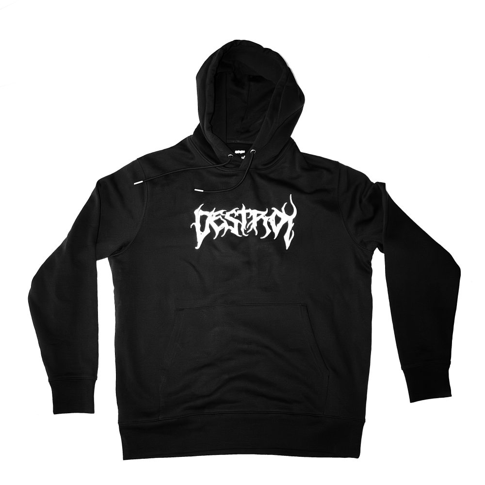 Hoodie Destroy V2 Black - Image 7
