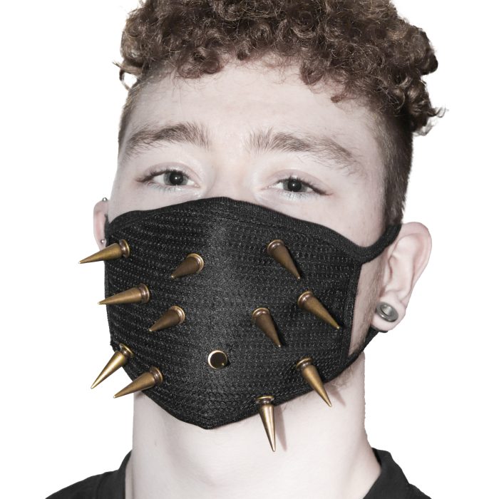 S-3 Golden Spiky Mask - Image 2