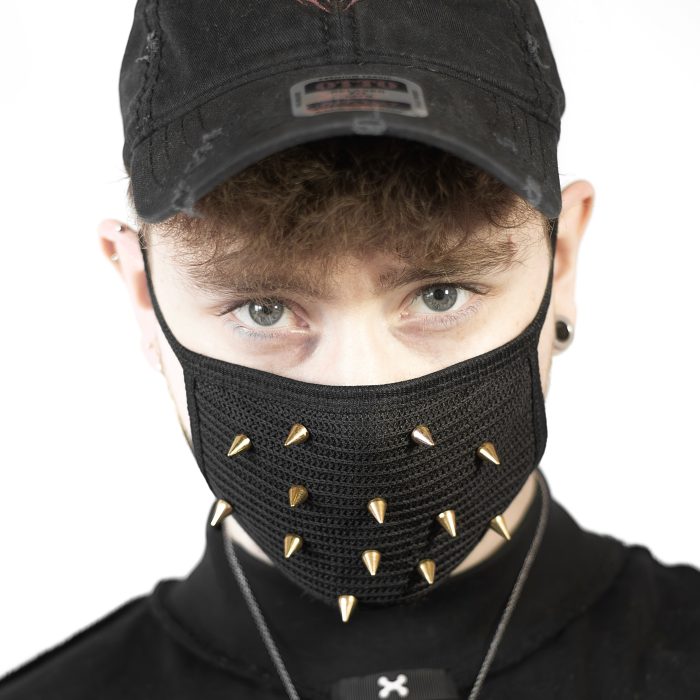 S-2 Golden Spiky Mask - Image 2