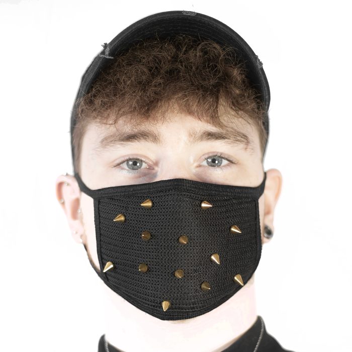 S-2 Golden Spiky Mask - Image 5