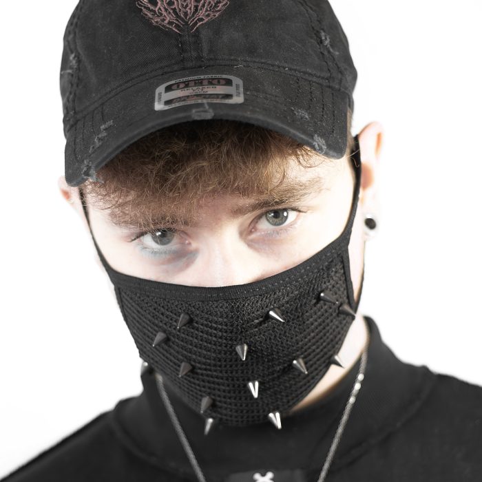 S-2 Black Spiky Mask - Image 3