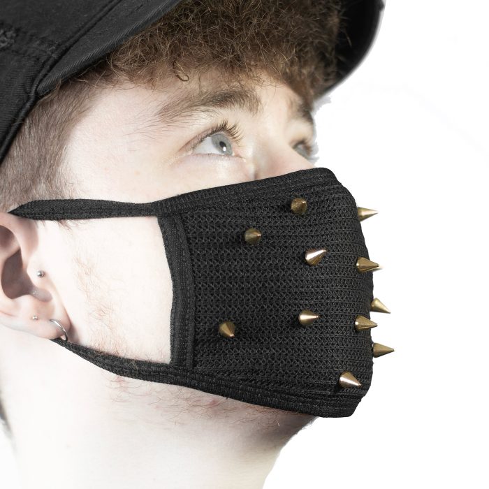 S-2 Golden Spiky Mask - Image 3