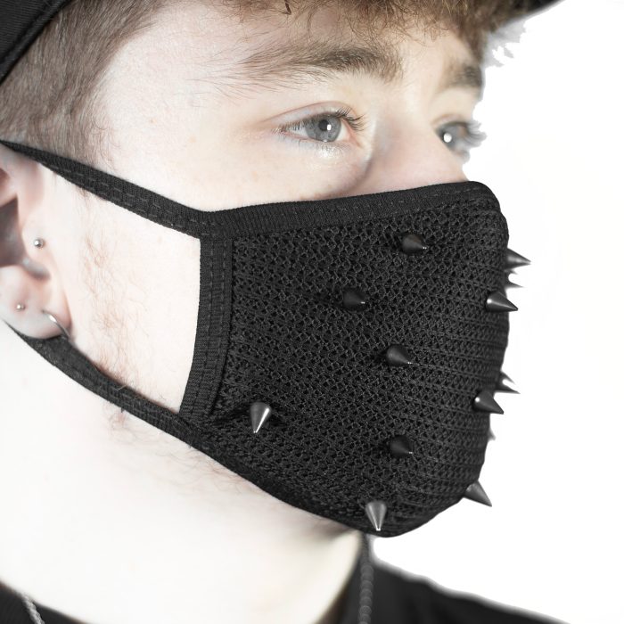 S-2 Black Spiky Mask - Image 2