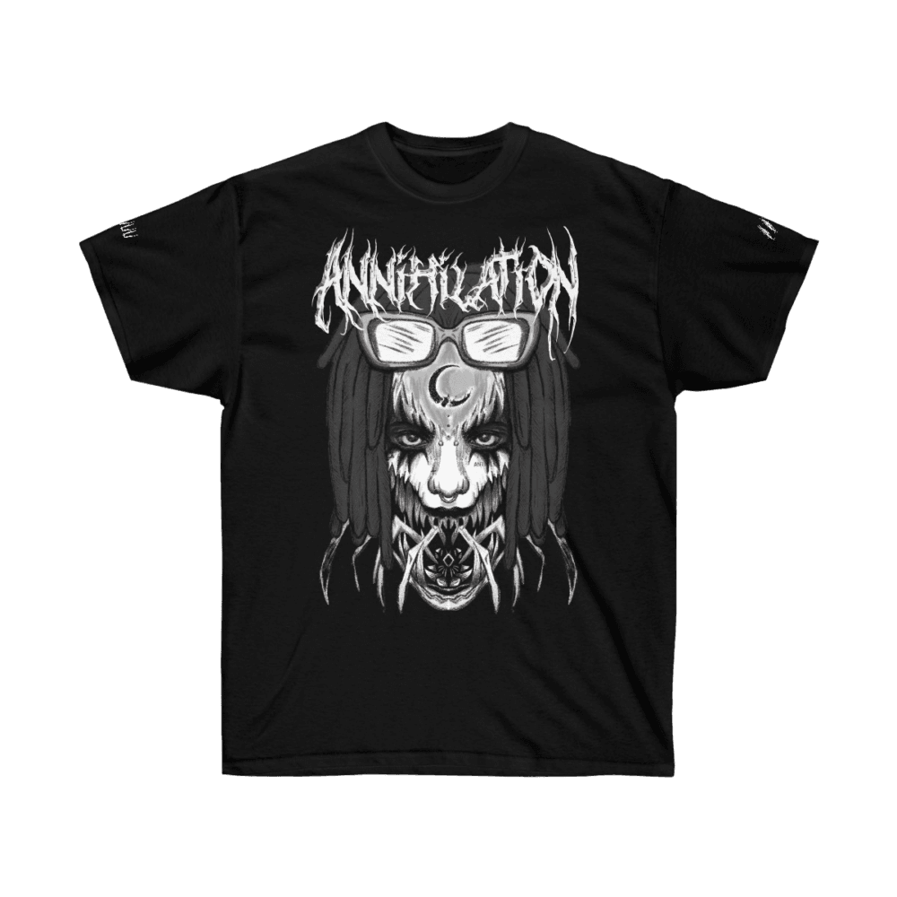 Tee Annihilation v2 Black - NIGHTMARES