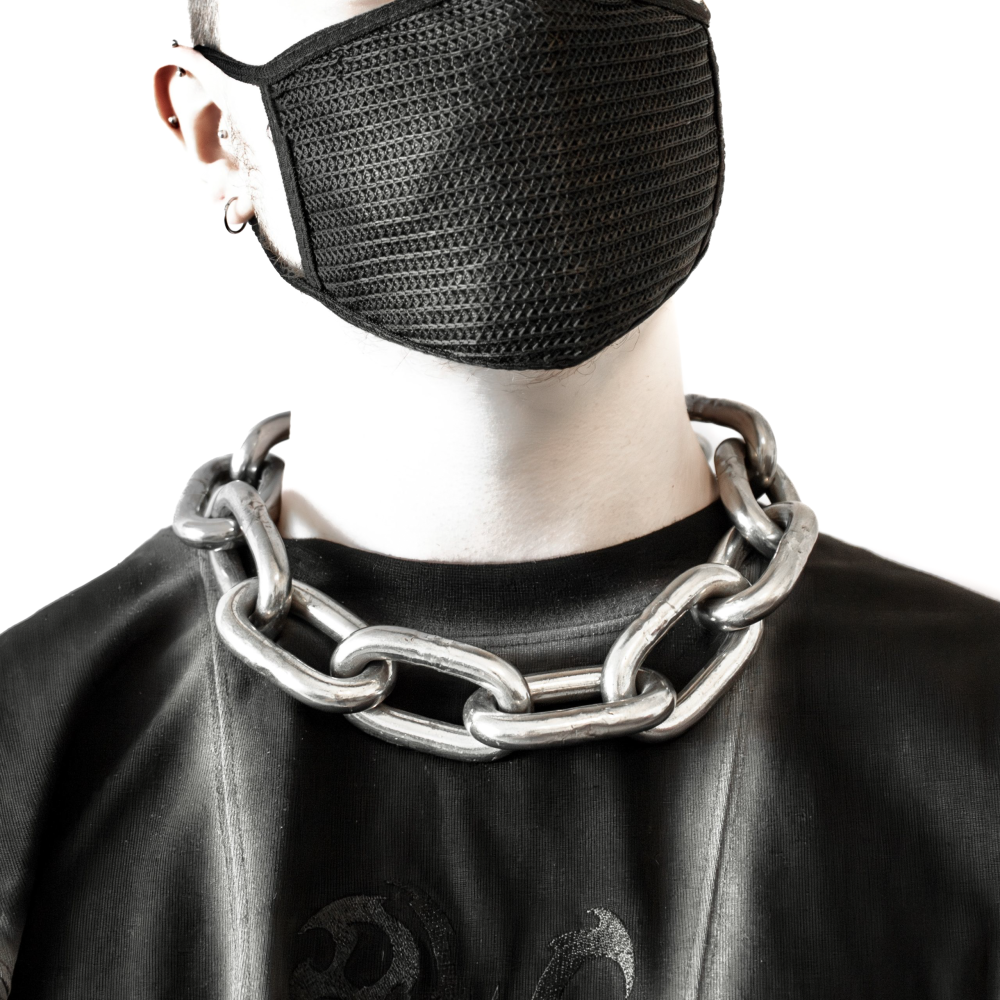 Necklace Stainless Steel Silver 10MM