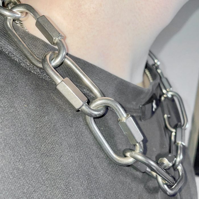 Combat Necklace Stainless Steel Silver - Image 2