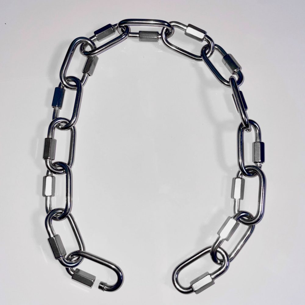 Combat Necklace Stainless Steel Silver - Image 4