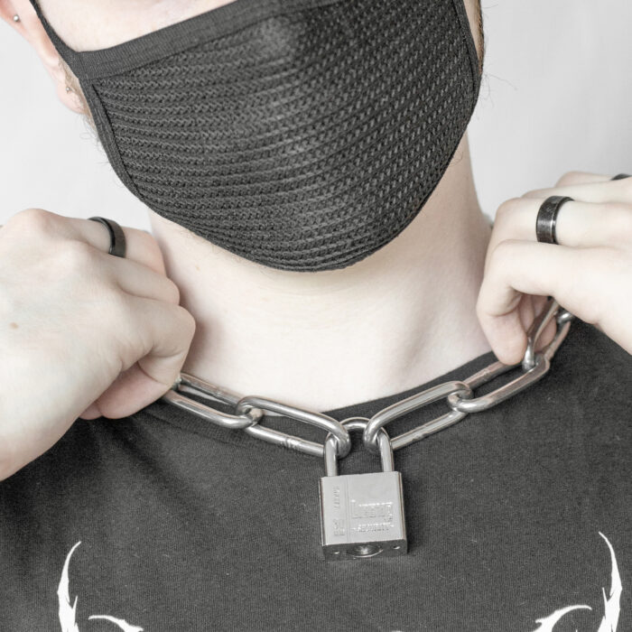 Locked Necklace Stainless Steel Silver 5MM - Image 4