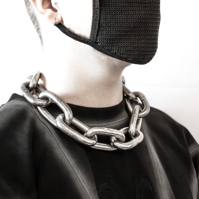 Necklace Stainless Steel Silver 10MM - Image 4