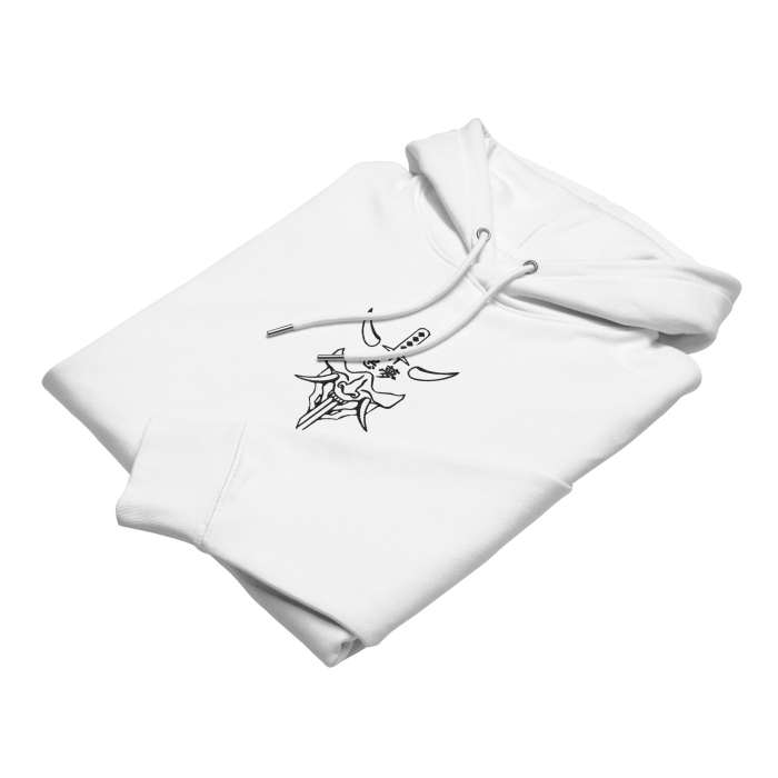 Hoodie Onimon White - Image 2