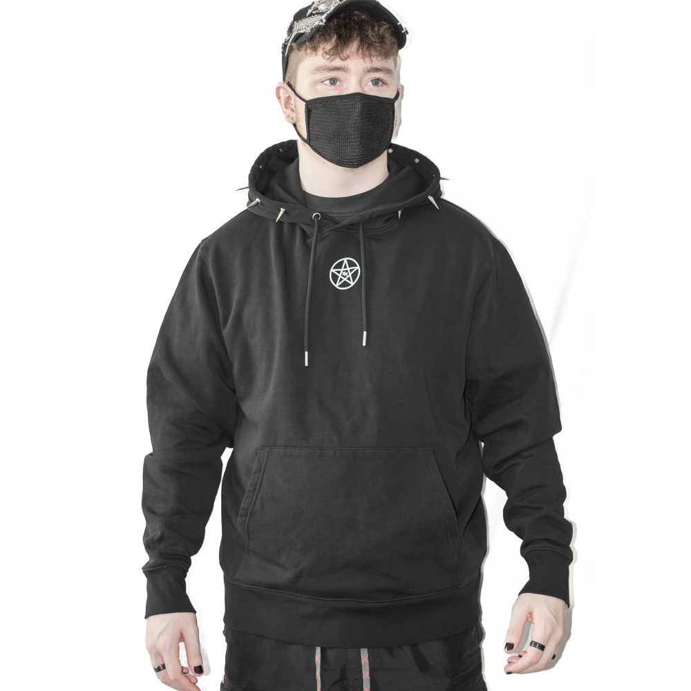 Custom SPIKED Hoodie Underworld v2 Printed