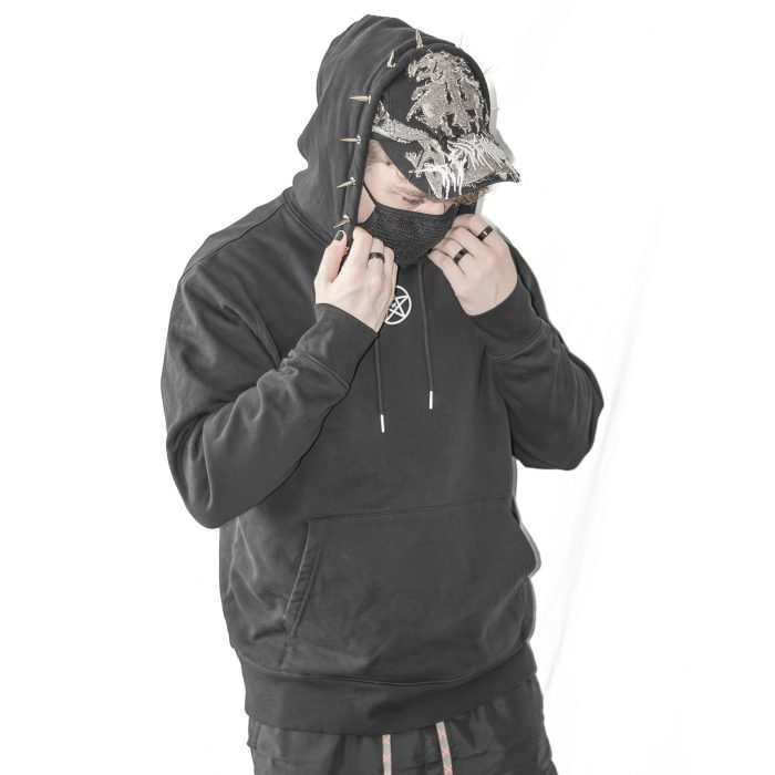 Custom SPIKED Hoodie Underworld v2 Printed - Image 4
