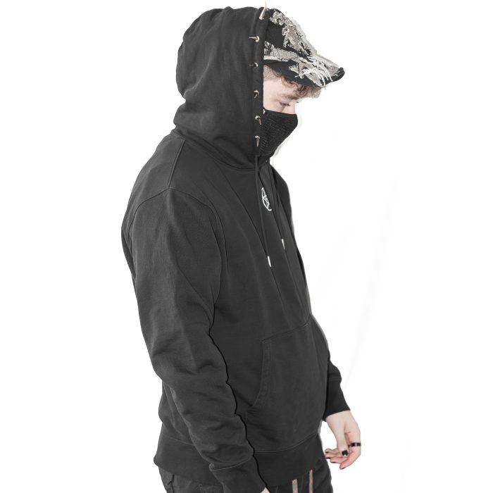 Custom SPIKED Hoodie Underworld v2 Printed - Image 2