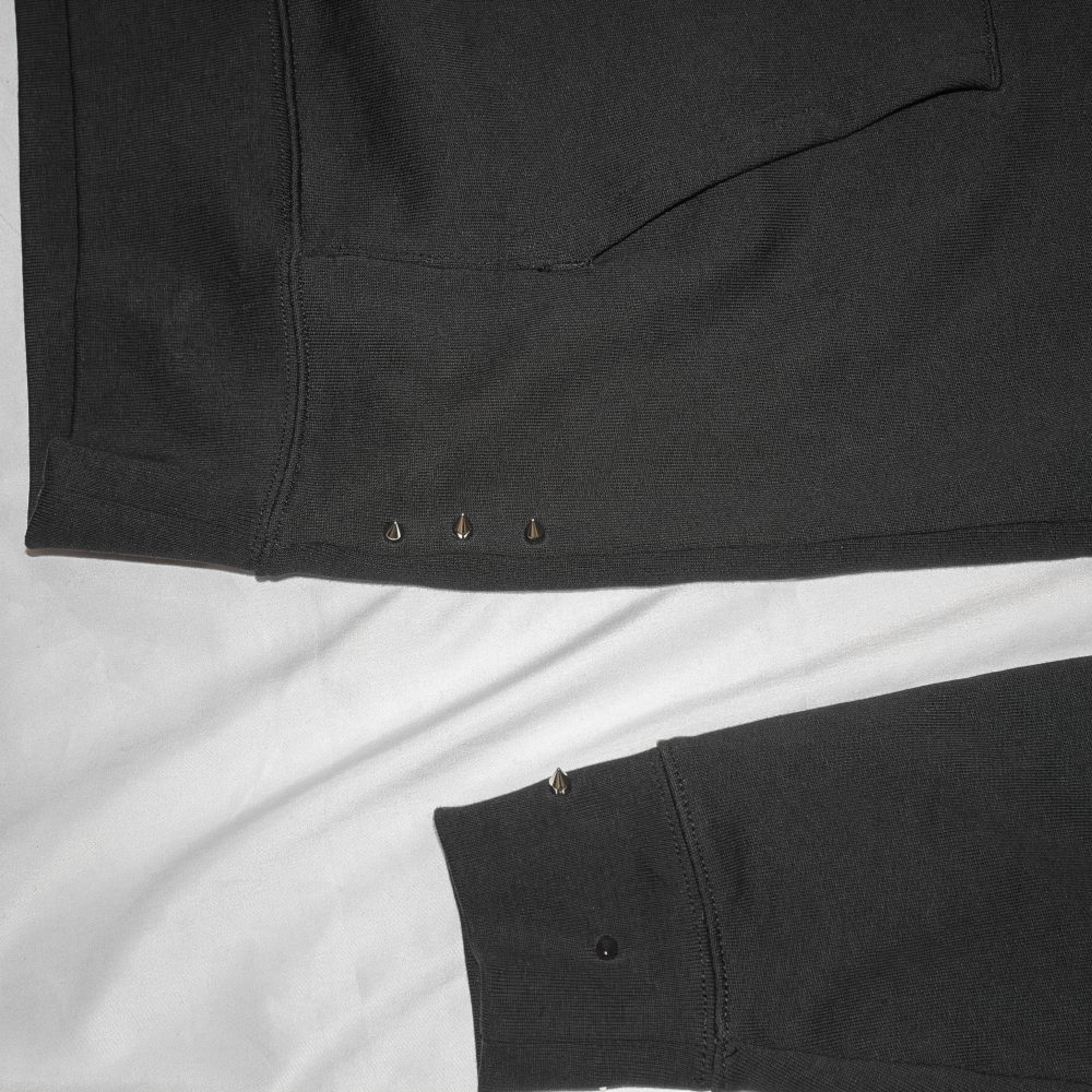 Custom SPIKED Hoodie DESTROY EMB - Image 7