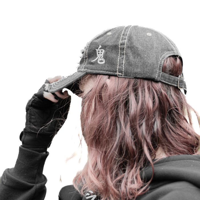 Vintage Embroidered Denim Cap - Image 2