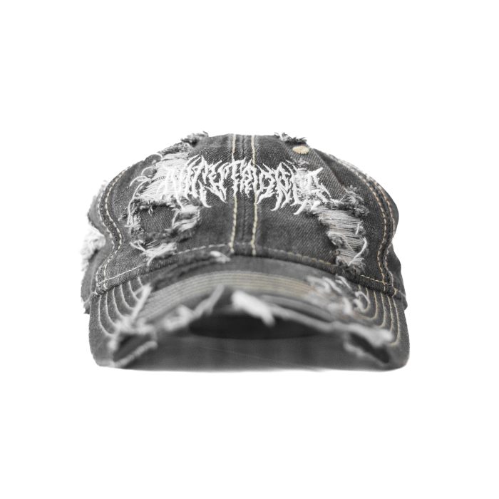Vintage Embroidered Denim Cap - Image 5
