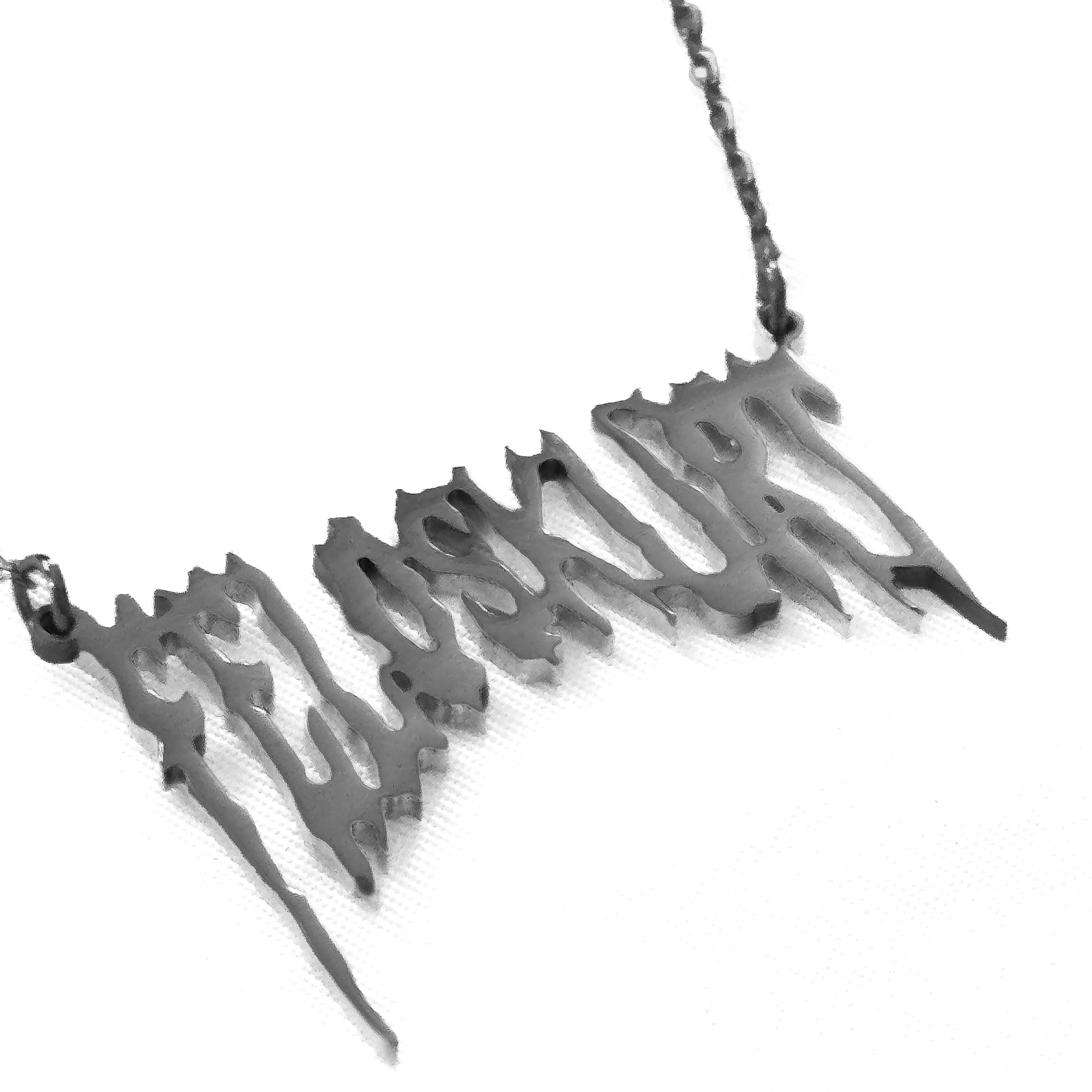 FELOSKURT Necklace Stainless Steel - Image 3